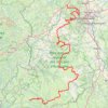Jour 1 Auvergne Charroux à Salers GPS track, route, trail