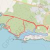 Corse, Bonifacio, Cala di Paraguano GPS track, route, trail