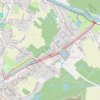 Chemin du halage à Beuvry (5,2 Km) GPS track, route, trail