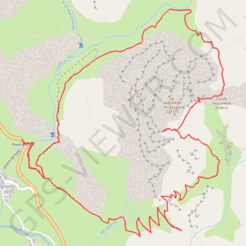Tour de l'Aiguillette du Lauzet GPS track, route, trail