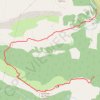 Montagne de Thiey GPS track, route, trail