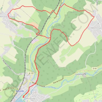 Montville GPS track, route, trail