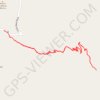 Lost Mine Trail in Big Bend National Park GPS track, route, trail