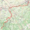Compostelle - Belgique - Via Mosana + Monastica (Liège-Namur-Rocroi) GPS track, route, trail