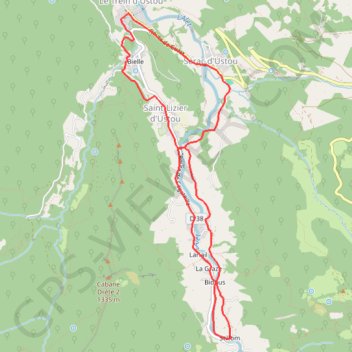 Le tour des villages autour de l'Alet GPS track, route, trail