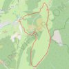 Rocher du Baconnet en boucle GPS track, route, trail