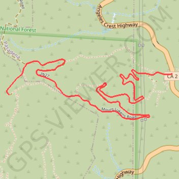 Teepee Trail GPS track, route, trail
