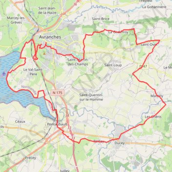 Ride activity GPS track, route, trail