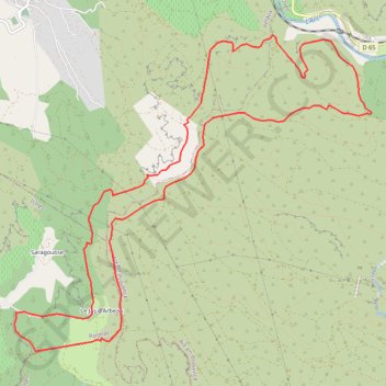 Plateau du Grand Arbois GPS track, route, trail