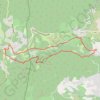 Sillans la Cascade - Salernes GPS track, route, trail