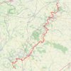 GR655 Randonnée de Bonneval (Eure-et-Loir) à Prunay-Cassereau (Loir-et-Cher) GPS track, route, trail