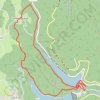Barrages de Renaison, Lavoine, Combegrand, La Tâche GPS track, route, trail