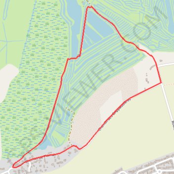 Le circuit des marais de Jard - Jard-sur-Mer GPS track, route, trail