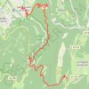 De La Chapelle-en-Vercors à Saint-Martin-le-Colonel GPS track, route, trail