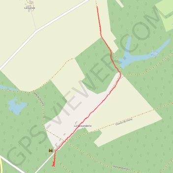 Chambon La Forêt GPS track, route, trail