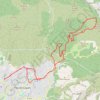 Étoile : vallon de la Vache, Mont Julien, vallon de la Figuière, Mordeau GPS track, route, trail