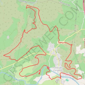 Canto perdrix GPS track, route, trail