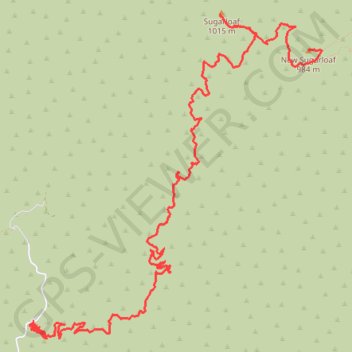 Sugarloaf and New Sugarloaf GPS track, route, trail