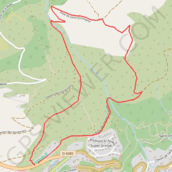 Tour de la Marbrière GPS track, route, trail