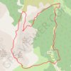 Tour des Peygus Combe Malazen GPS track, route, trail