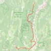 Traversee Hauts Plateaux du Vercors - Queyrie GPS track, route, trail