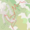 Mourre de Chanier par Blieux GPS track, route, trail