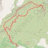 La Croix de Garlaban par le sentier de Pagnol GPS track, route, trail