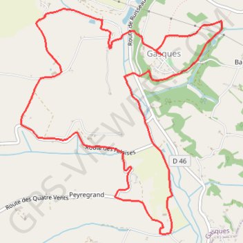 Circuit des Sources - Gasques GPS track, route, trail