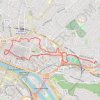 Rando de Noël dans Rouen GPS track, route, trail