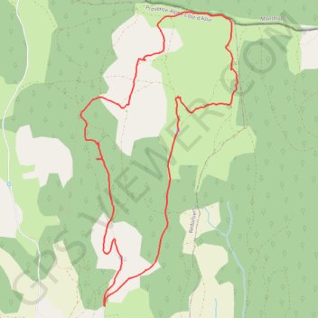 Les bergeries du Contadour GPS track, route, trail