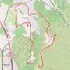 Plateau de Vitrolles Massif de l'Arbois GPS track, route, trail