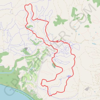 Carte Trek Erythrines GPS track, route, trail