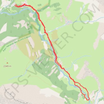 Le Saut du Laire GPS track, route, trail