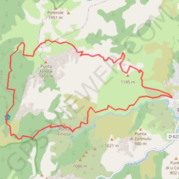 CORTE_1 GPS track, route, trail