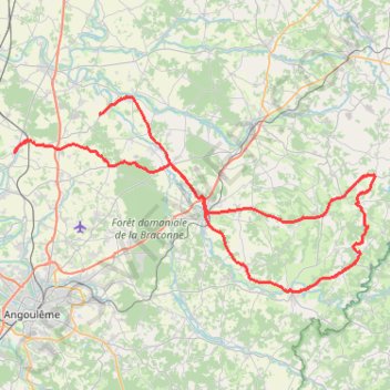 Roussines GPS track, route, trail