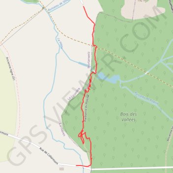 Bois beauregard GPS track, route, trail