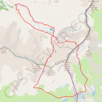 Tour du Pic des Toillies GPS track, route, trail