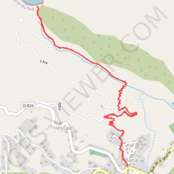 Piana - Anse de Ficaghjola GPS track, route, trail