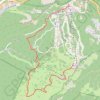 Crêtes du Mont Rond GPS track, route, trail