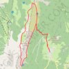 Vercors - Montagne du Gerbier GPS track, route, trail
