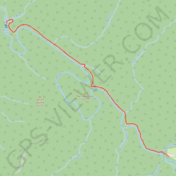 Abrams Falls GPS track, route, trail