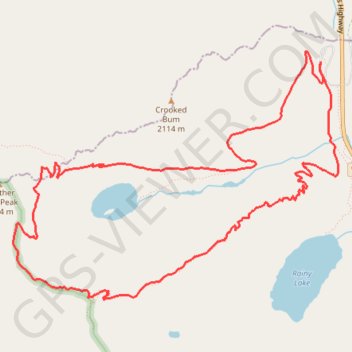 Maple Pass Loop GPS track, route, trail