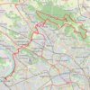 70 km Foret de Montmorency avec Chateau de la Chasse et Etang Godard GPS track, route, trail
