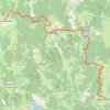 Petit tour du Morvan J3 GPS track, route, trail