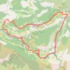 Boucle 3 jours Gorges du Verdon 40 km - 2200 m dénivelé GPS track, route, trail
