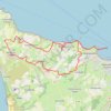 Plages et bocage Haguais GPS track, route, trail