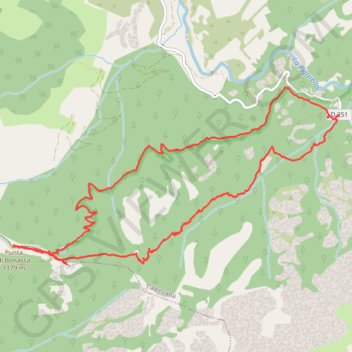 Capu bonassa GPS track, route, trail