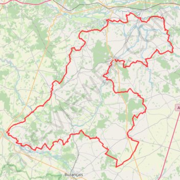 Tour du Pays de Valençay (Indre, Loir-et-Cher) GPS track, route, trail
