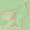 Donon GPS track, route, trail