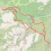 Garlaban par col Tubé GPS track, route, trail